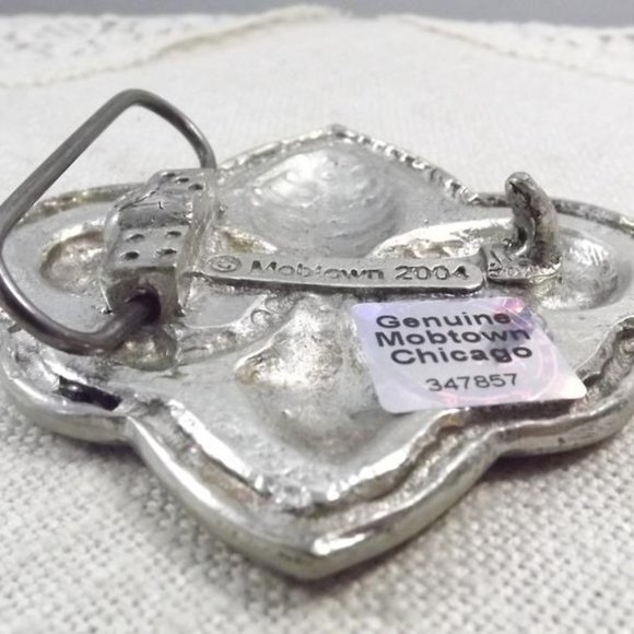 Genuine Fleur de Lis Belt Buckle NOS - Picture 8 of 9